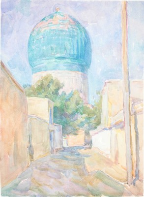 Лянглебен Моисей Вольфович. Самарканд. Купол Гур-Эмира